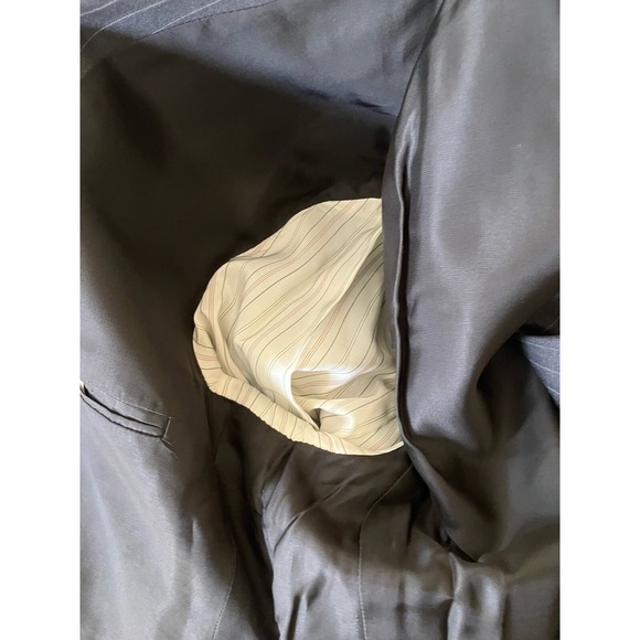 Ralph Lauren Blazer Sz 44 Black Pinstripe Sport Coat - Picture 9 of 10